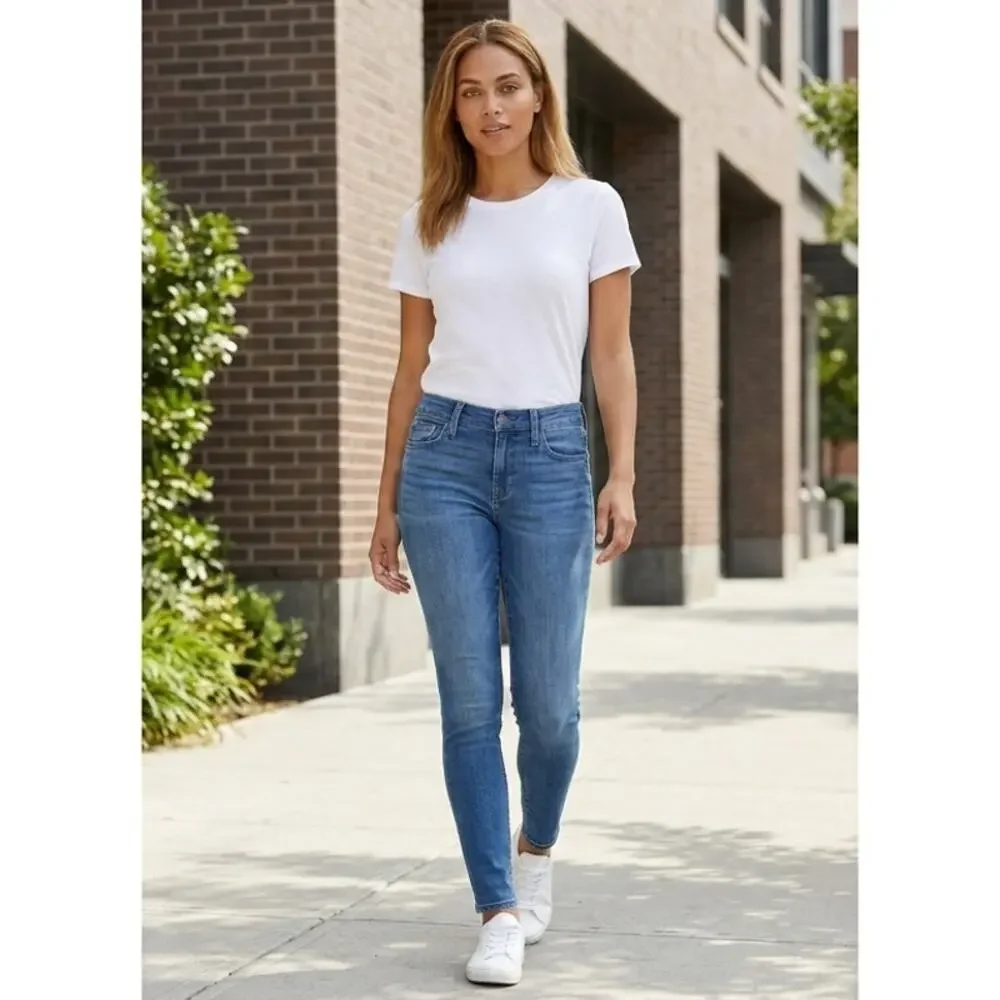 Joe's Cotton Blend Blue Skinny Stretch Jeans Women Size 23